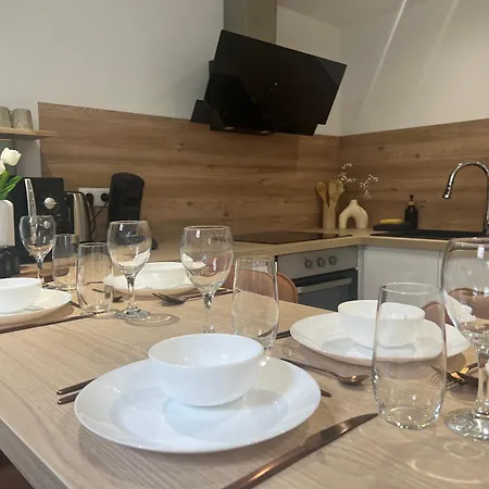 Le Confortable Wifi Parking 4 Personnes Proche Gare 萨尔堡